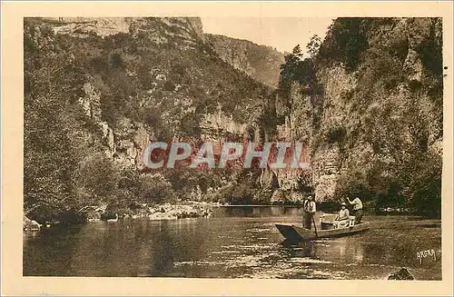 Ansichtskarte AK Gorges du Tarn Cirque des Baumes