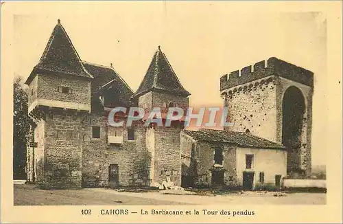 Cartes postales Cahors La Barbacane et la Tour des pendus