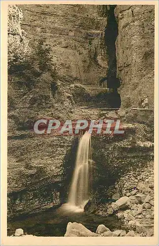 Ansichtskarte AK Bramabiau Sortie de la Riviere souterraine