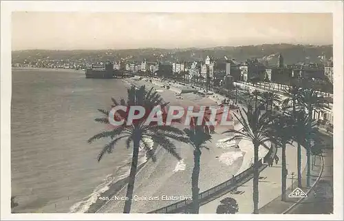 Cartes postales moderne Nice Quai des Etats Unis