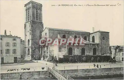 Ansichtskarte AK La Rochelle Ch Inf l Eglise St Sauveur xv siecle