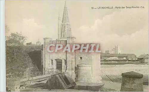 Ansichtskarte AK La Rochelle Porte des Deux Moulins