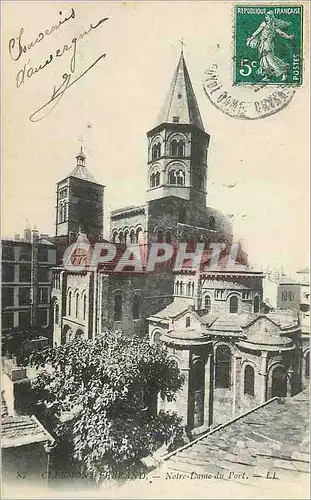 Cartes postales St Clermont Ferrand Notre Dame du Port