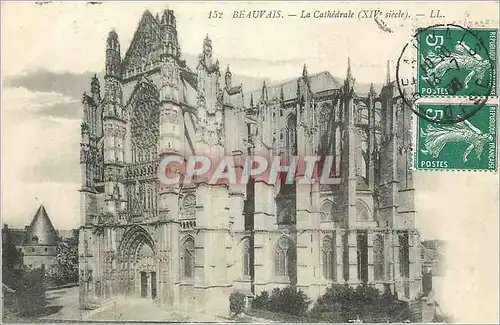 Ansichtskarte AK Beauvais La Cathedrale xiv siecle