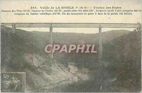REPRO Vallee de la Sioule P de D Viaduc des Fades Auvergne