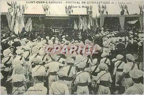 REPRO Saint Ouen L Aumone Festival de Gymnastique du 7 July 1912