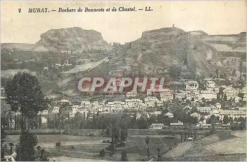 Cartes postales Murat Rochers de Bonnevie et de Chastel