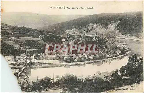 Cartes postales Montherme Ardennes Vue generale