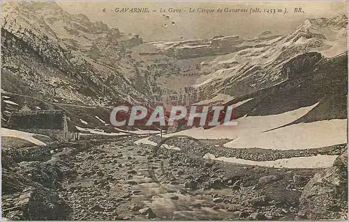 Cartes postales Gavarnie Le Gave Le Cirque de Gavarnie