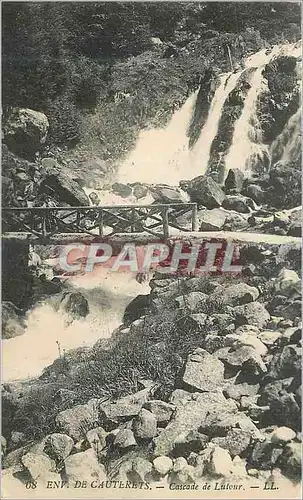 Cartes postales Env de Cauterets Cascade de Lutour