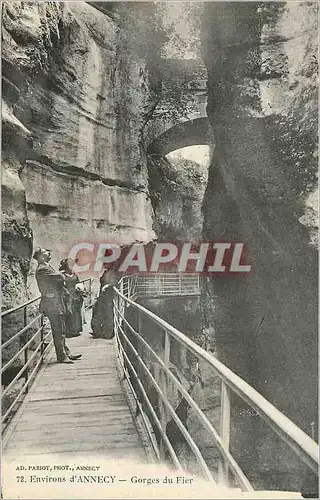 Cartes postales Environs d Annecy Gorges du Fier