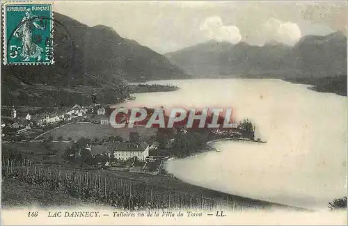 Ansichtskarte AK Lac Dannecy Talloires vu de la Villa du Toron