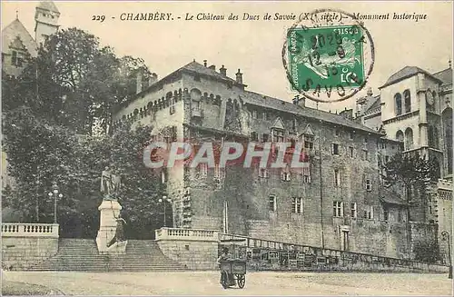 Ansichtskarte AK Chambery Le Chateau des Dues de Savoie xi siecle Monument historique