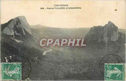 Cartes postales L Auvergne Roches Tuiliere et Sanadoire