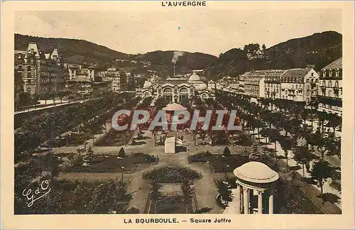 Cartes postales L Auvergne La Bourboule Square Joffre