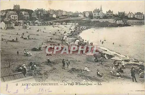 Cartes postales Saint Quay Portrieux La Plage de Saint Quay