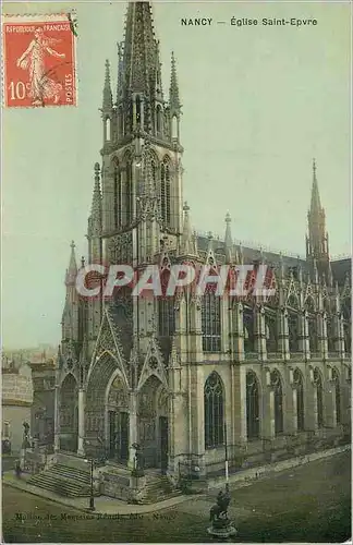 Cartes postales Nancy Eglise Saint Epvre