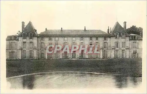 Ansichtskarte AK Chateau de Malmaison Facade Ouest sur les Jardins