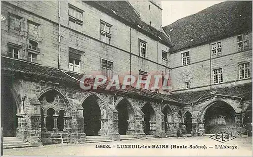 Ansichtskarte AK Luxeuil les Bains Haute Saone L Abbaye