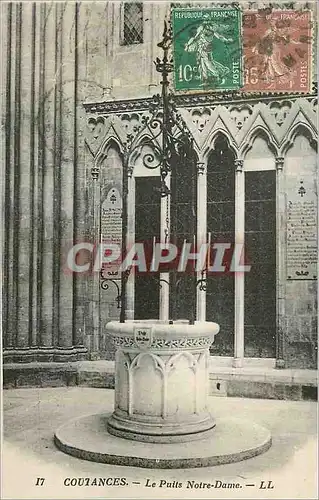 Cartes postales Coutances Le Puits Notre Dame