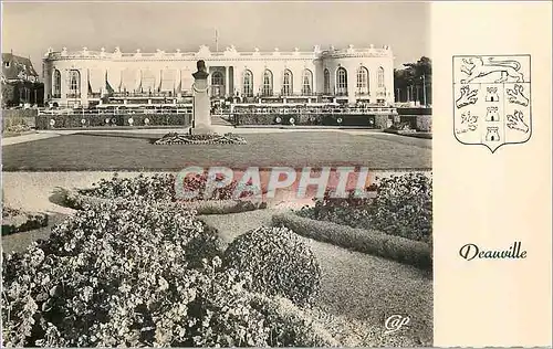 Moderne Karte Deauville Plage Fleurie Le Casino et le Jardin