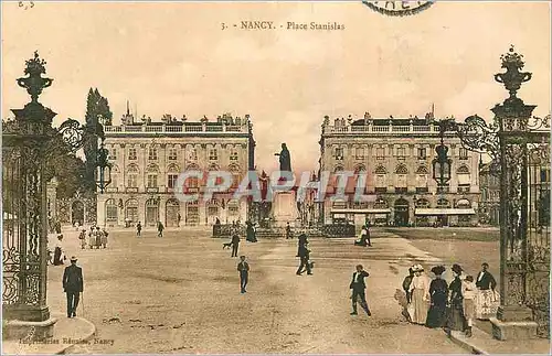Cartes postales Nancy Place Stanislas