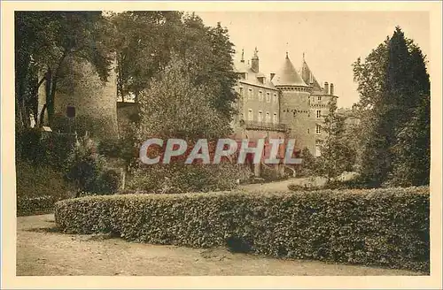 Cartes postales Le Chateau de Chastellux Cote Sud