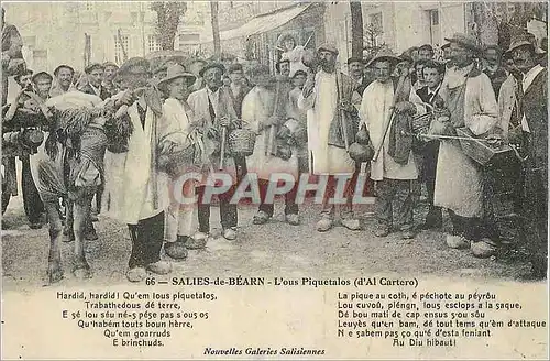 REPRO Salies de Bearn l ous Piquetalos d Al Cartero Gascogne Folklore