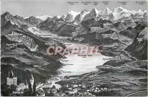 Cartes postales moderne Thun