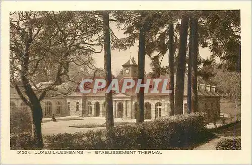 Cartes postales Luxeuil les Bains Establissement Thermal