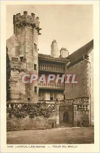 Cartes postales Luxeuil les Bains Tour du Bailli