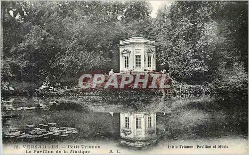 Ansichtskarte AK Versailles Petit Trianon Le Pavillon de la Musique