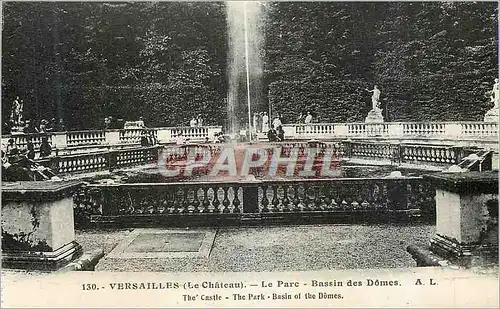 Ansichtskarte AK Versailles Le Chateau Le Parc Bassin des Domes