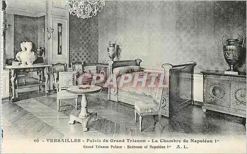 Cartes postales Versailles Palais du Grand Trianon La Chambre de Napoleon