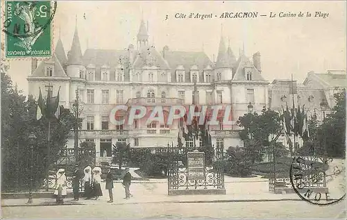 Cartes postales Cote d Argent Arcachon Le Casino de la Plage