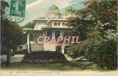 Cartes postales Arcachon Le Casino Maturesque