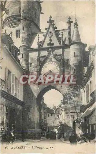 Cartes postales Auxerre L Horloge