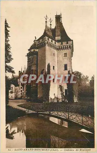 Ansichtskarte AK Saint Amand Montrond Cher Chateau de Meillant