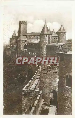 Cartes postales Carcassonne Le Chateau et la Porte de l Aude