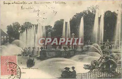 Ansichtskarte AK Parc de Versailles Bassin de Neptune