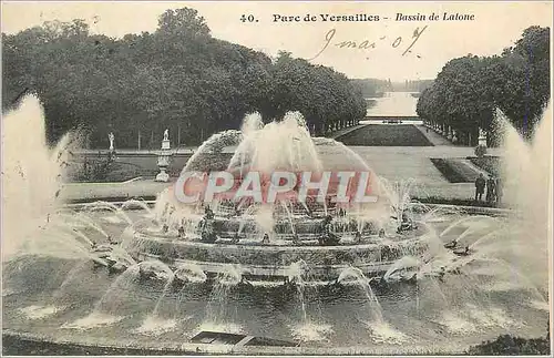 Ansichtskarte AK Parc de Versailles Bassine de Latone