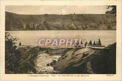 Cartes postales L Auvergne Le Lac Pavin et son Deversoir