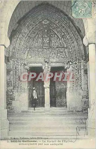 Cartes postales Sulle le Guillaume Le Portal de l Eglise remarquable par son antiquite