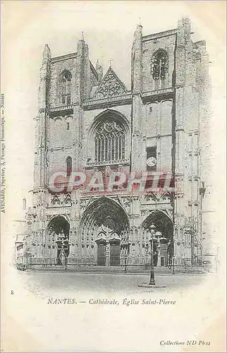 Ansichtskarte AK Nantes Cathedrale Eglise Saint Pierre