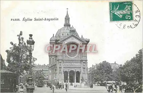 Cartes postales Paris Eglise Saint Augustin