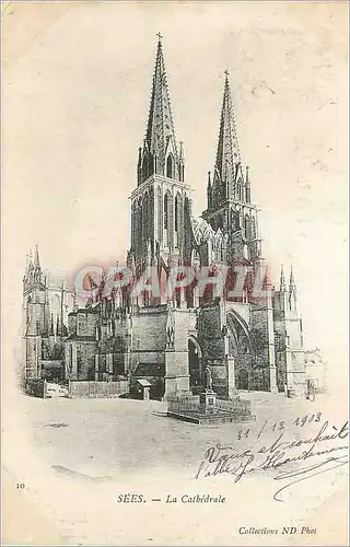 Ansichtskarte AK Sees La Cathedrale (carte 1900)