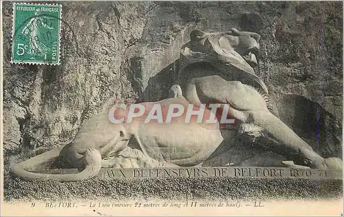 Cartes postales Belfort Le Lion
