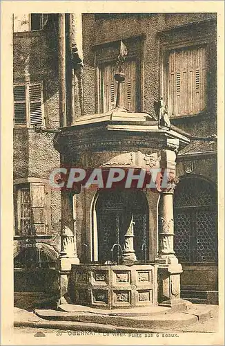 Cartes postales Obernai Le Vieux Puits aux seaux