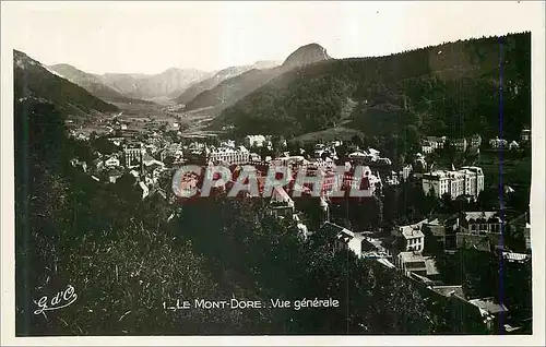 Cartes postales Le Mont Dore Vue generale