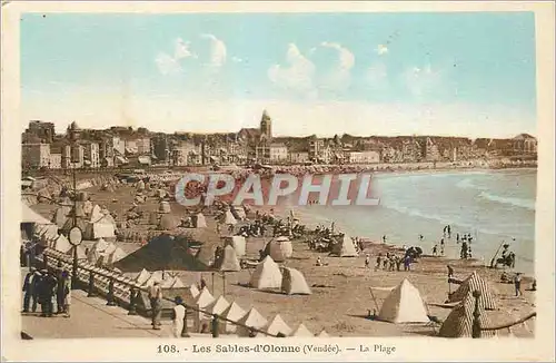 Cartes postales Les Sables d Olonne Vendee La Plage